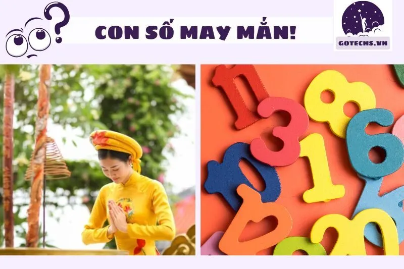 Các con số may mắn khi mơ thấy đi chùa