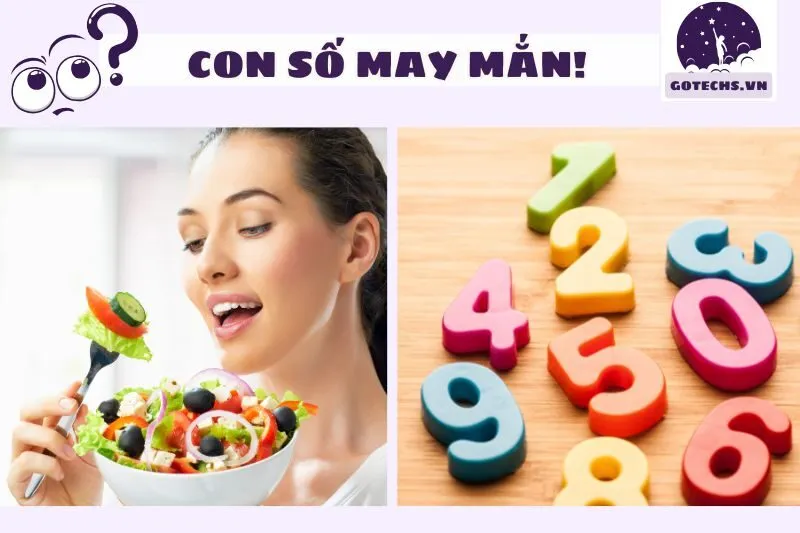 Các con số may mắn liên quan đến giấc mơ thấy ăn uống