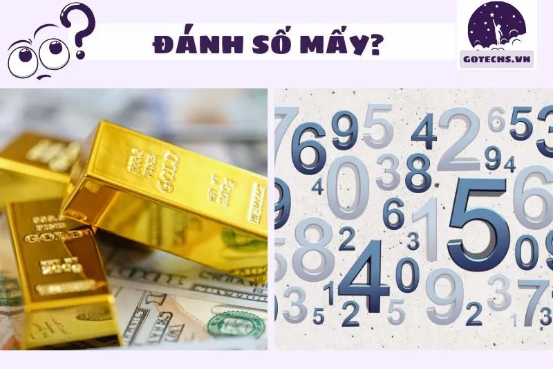 Các con số may mắn liên quan đến giấc mơ thấy vàng