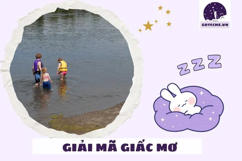 Các tình huống thường gặp khi mơ thấy lội trong nước