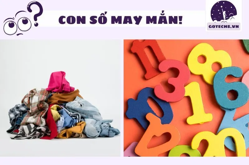 Con số may mắn gắn liền với giấc mơ thấy quần áo