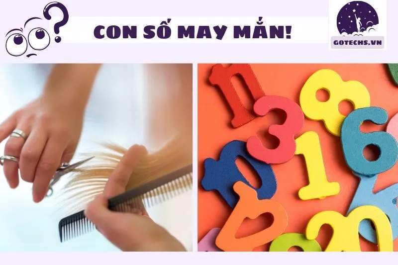 Con số may mắn khi mơ thấy cắt tóc