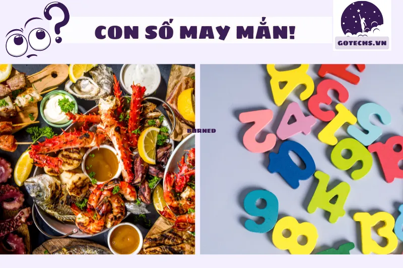 Con số may mắn khi nằm mơ thấy hải sản là gì?