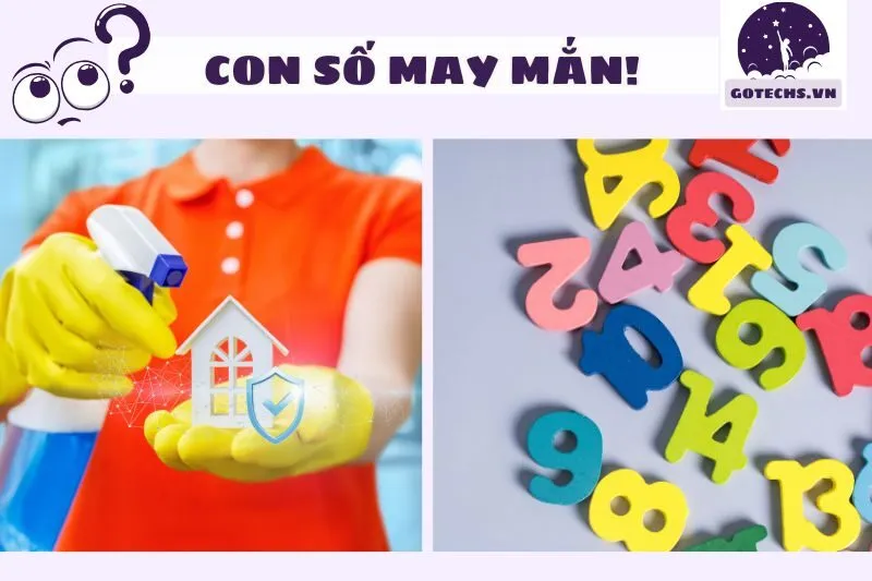 Con số may mắn khi nằm mơ thấy quét dọn nhà cửa