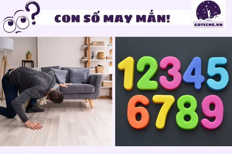 Con số may mắn liên quan đến giấc mơ mất đồ