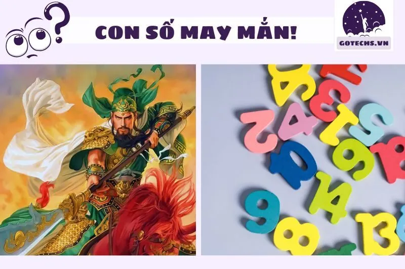 Con số may mắn liên quan đến giấc mơ Quan Công