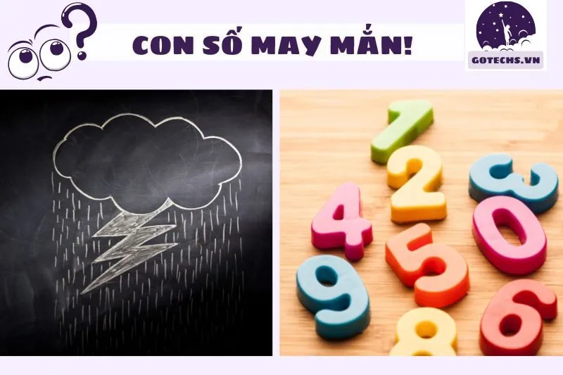 Con số may mắn liên quan đến giấc mơ thấy mưa