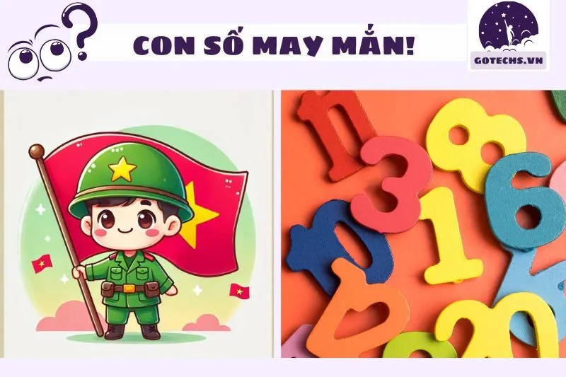 Giấc mơ thấy bộ đội và con số may mắn