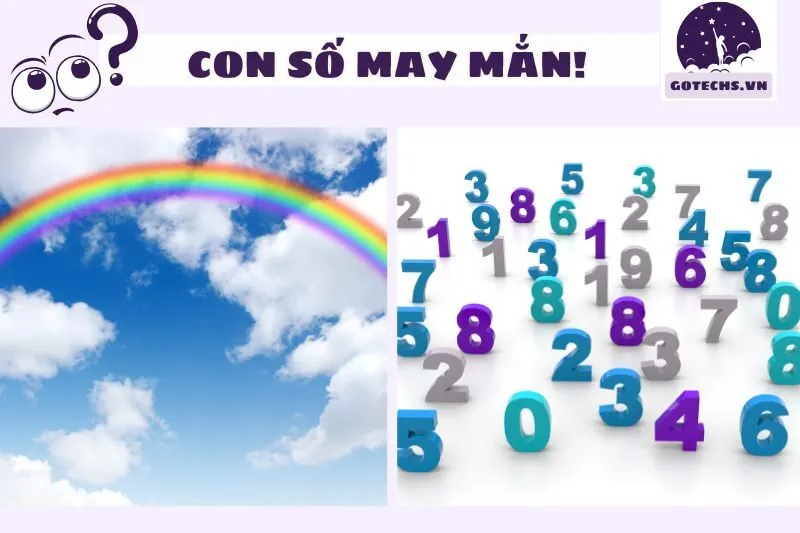 Mối quan hệ giữa giấc mơ cầu vồng và con số may mắn