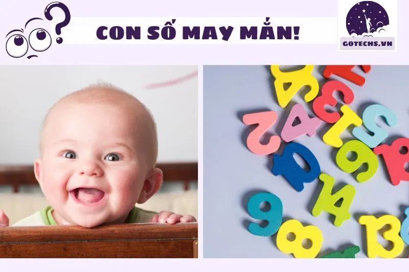 Những con số may mắn liên quan đến giấc mơ thấy em bé