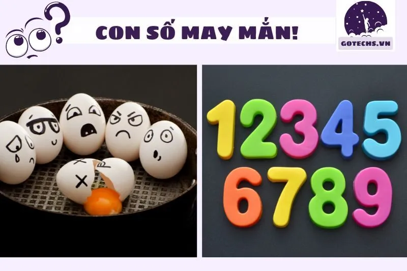 Những con số may mắn liên quan đến giấc mơ thấy trứng