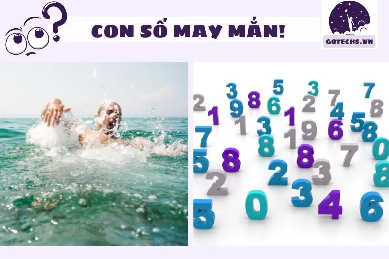 Những con số may mắn về giấc mơ chết đuối