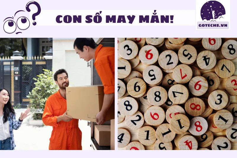 Con số may mắn khi nằm mơ thấy shipper