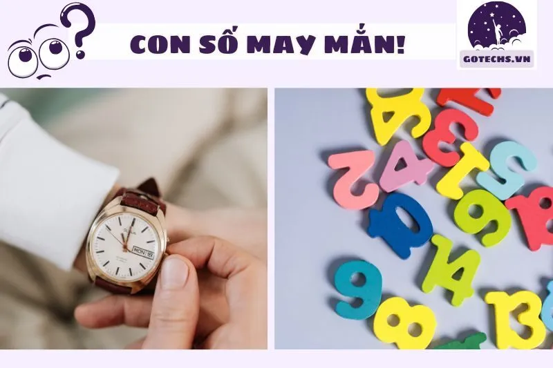 Con số may mắn từ nằm mơ thấy đồng hồ đeo tay