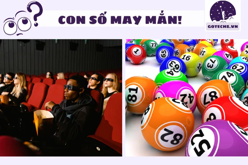 Các con số may mắn khi nằm mơ xem phim