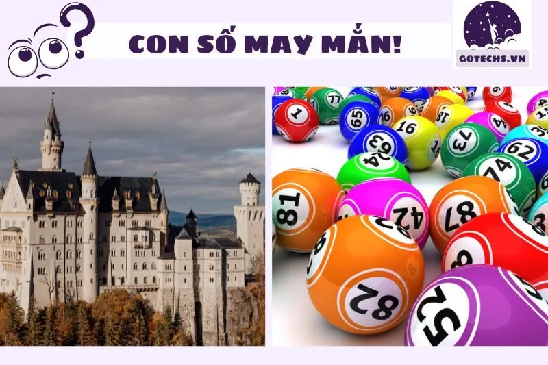 Con số may mắn khi nằm mơ thấy lạc vào lâu đài