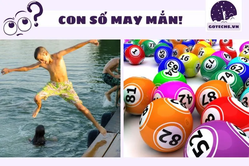 Nằm mơ thấy nhảy xuống sông liên quan đến con số gì?