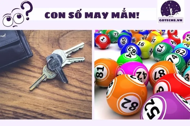 Các con số liên quan đến nằm mơ thấy chìa khóa