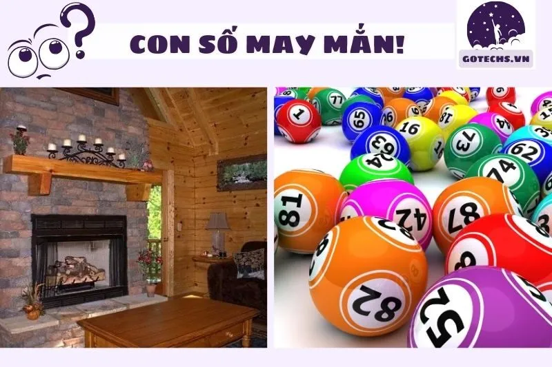 Các con số may mắn từ giấc mơ thấy lò sưởi