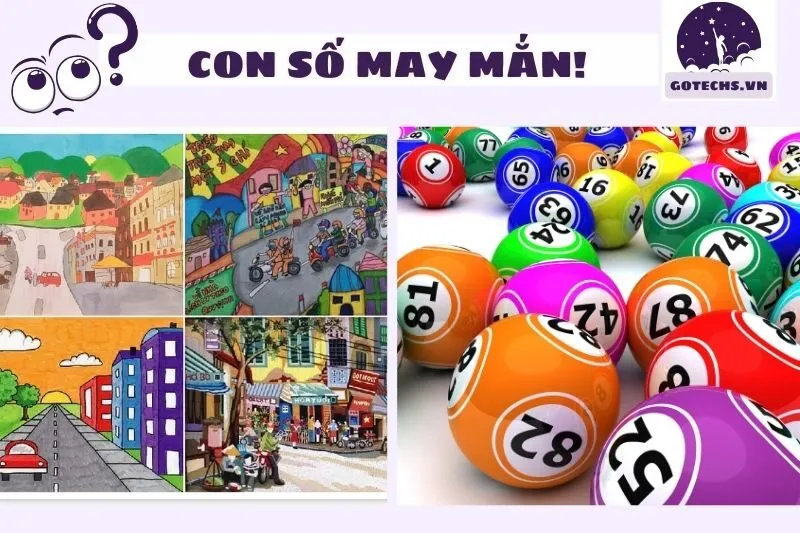 Con số may mắn liên quan đến giấc mơ thấy tranh ảnh